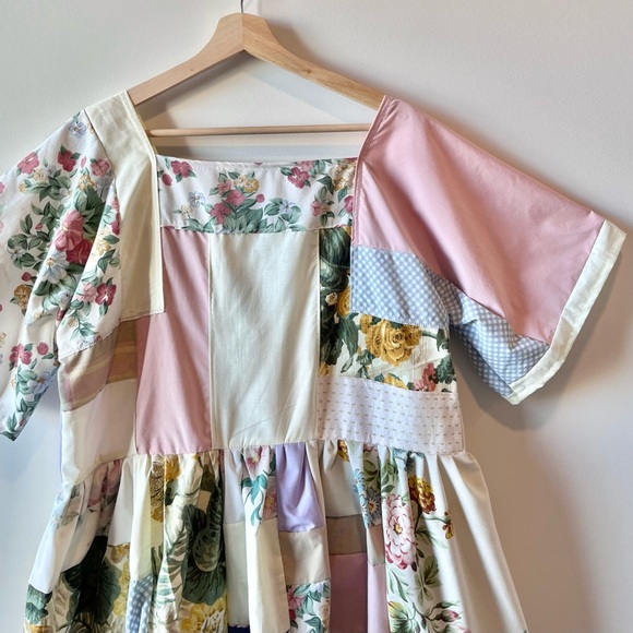 Handmade Patchwork Rose Canvas Dress SKU 01176 - Picture 16 of 16